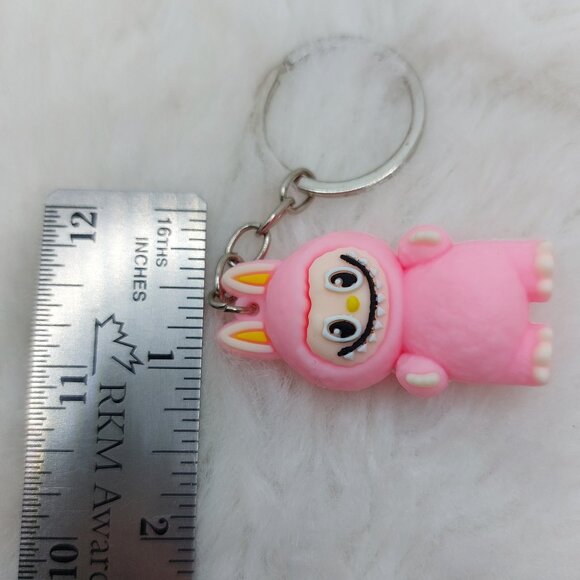 2/$19 Labubu Zimomo pink keychain - Picture 6 of 7